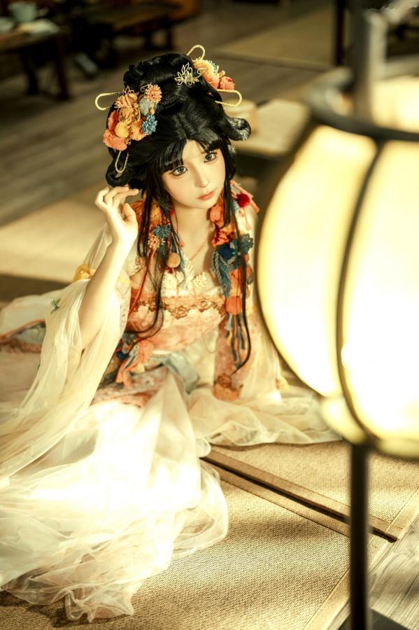   蠢沫沫《作品2》古风韵味与蕾丝私房性感角色扮演写真第43张图片
