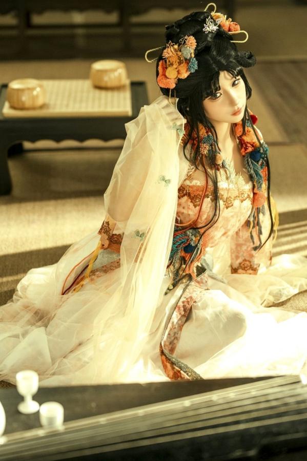  蠢沫沫《作品2》古风韵味与蕾丝私房性感角色扮演写真第44张图片
