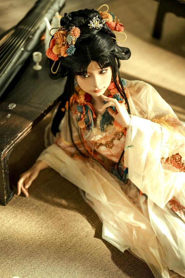   蠢沫沫《作品2》古风韵味与蕾丝私房性感角色扮演写真第55张图片