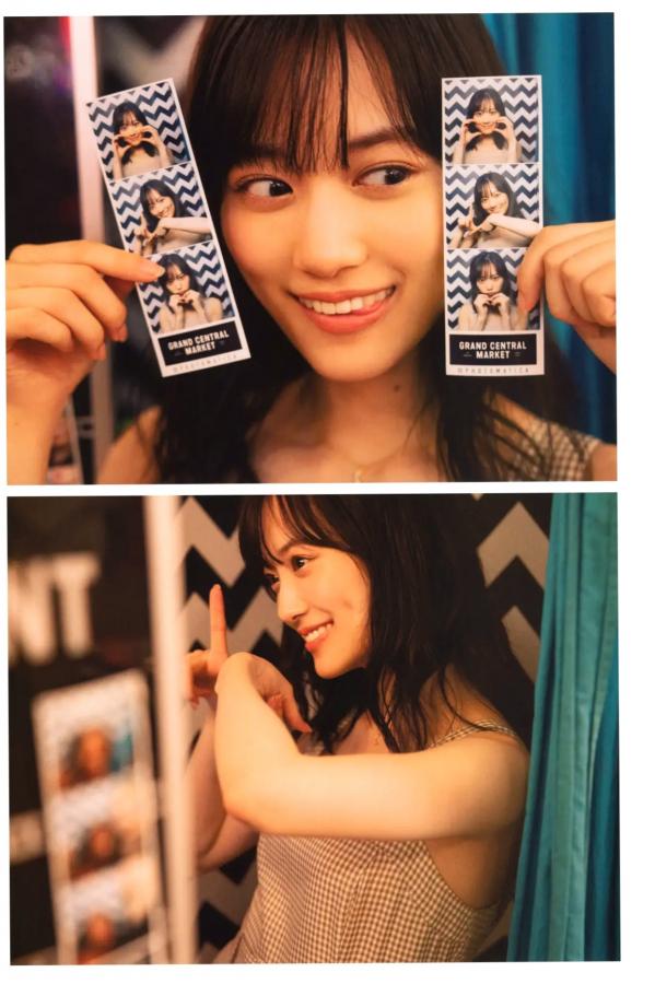   《山下美月 - ヒロイン》海边黑色比基尼与浴室甜美写真第46张图片