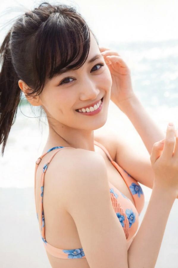   《山下美月 - ヒロイン》海边黑色比基尼与浴室甜美写真第50张图片