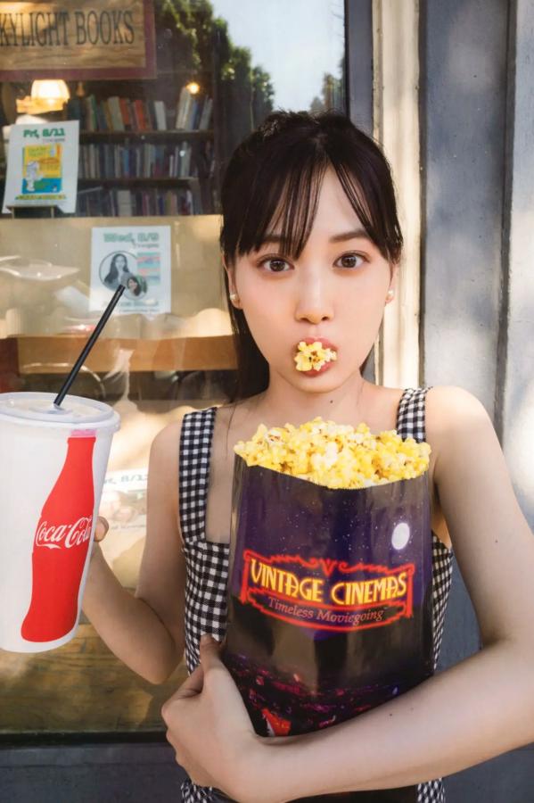   《山下美月 - ヒロイン》海边黑色比基尼与浴室甜美写真第97张图片