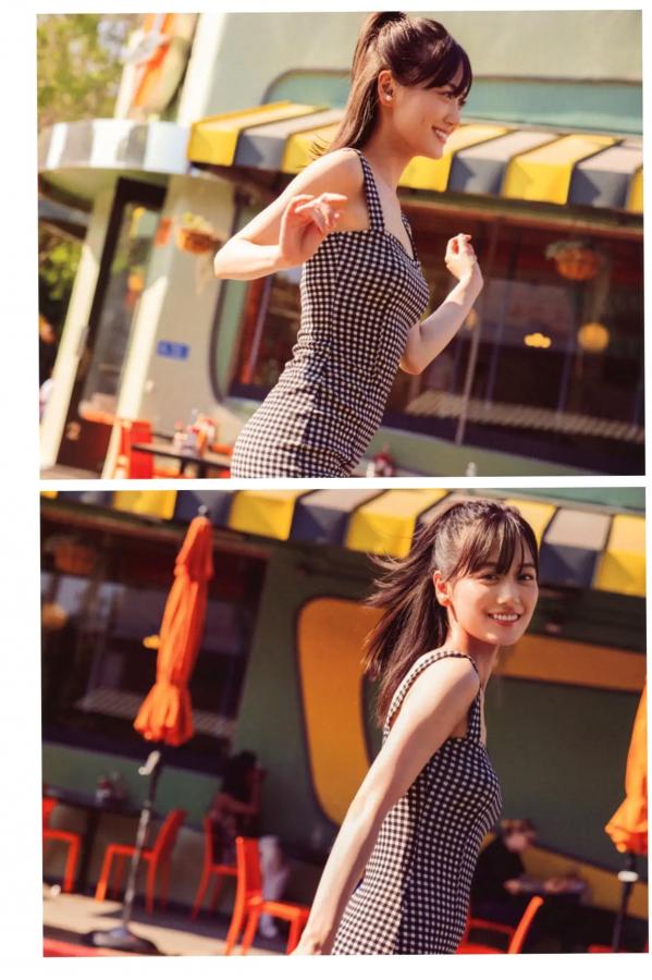   《山下美月 - ヒロイン》海边黑色比基尼与浴室甜美写真第99张图片