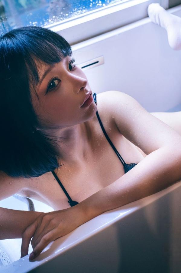   蠢沫沫《凝视》浴室湿身私房内衣性感诱惑写真第43张图片