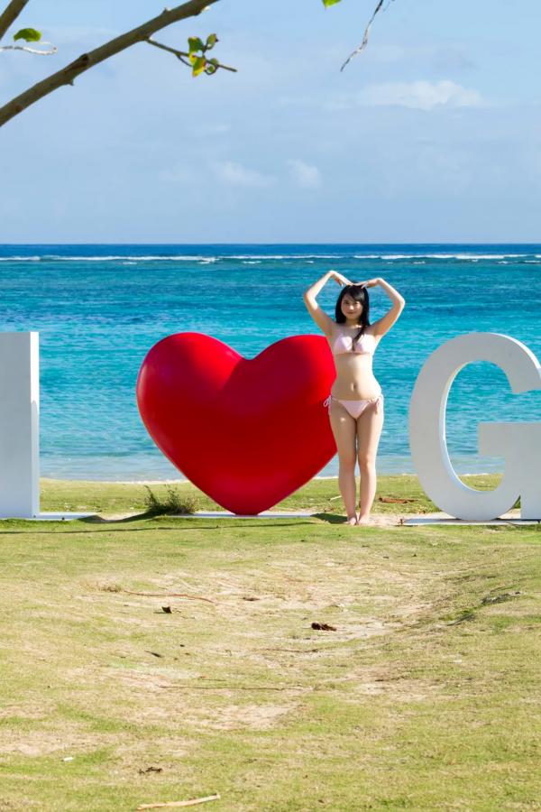    蓬莱舞《あれから…》清纯美少女阳光户外比基尼与清新内衣性感写真第2张图片