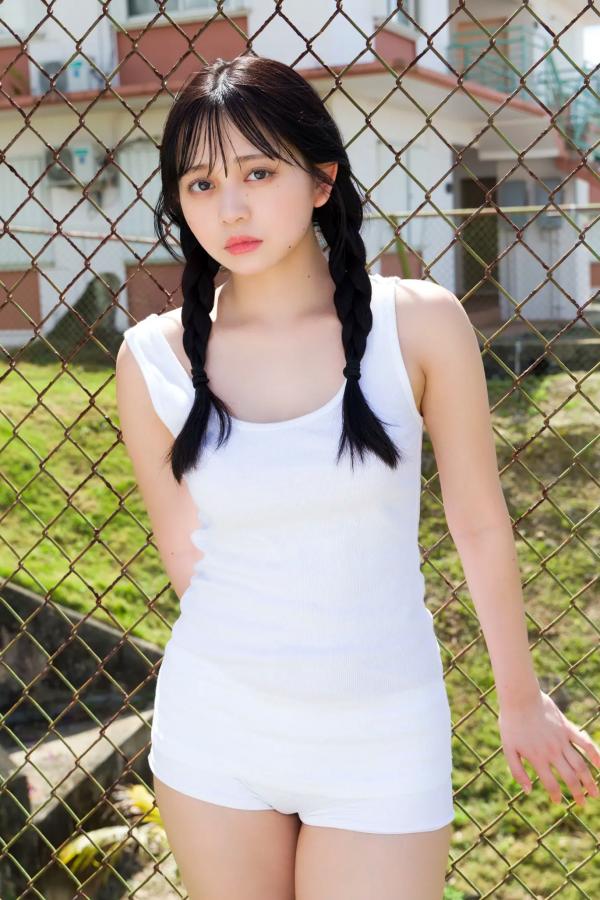    蓬莱舞《あれから…》清纯美少女阳光户外比基尼与清新内衣性感写真第19张图片