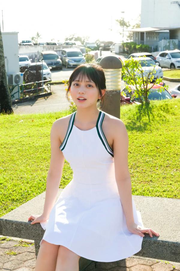    蓬莱舞《あれから…》清纯美少女阳光户外比基尼与清新内衣性感写真第45张图片