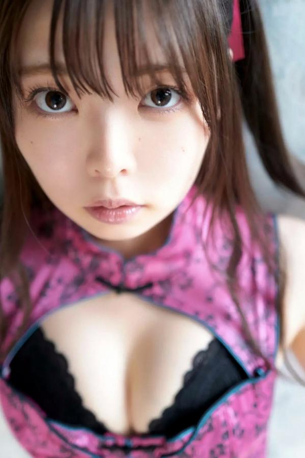   《やなぎばころん - Distotion vol.2》日本美少女浴室湿身与黑色内衣私房诱惑写真第7张图片