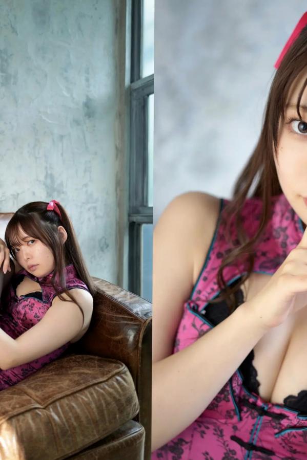   《やなぎばころん - Distotion vol.2》日本美少女浴室湿身与黑色内衣私房诱惑写真第17张图片