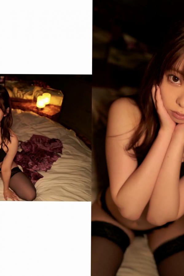   《やなぎばころん - Distotion vol.2》日本美少女浴室湿身与黑色内衣私房诱惑写真第60张图片