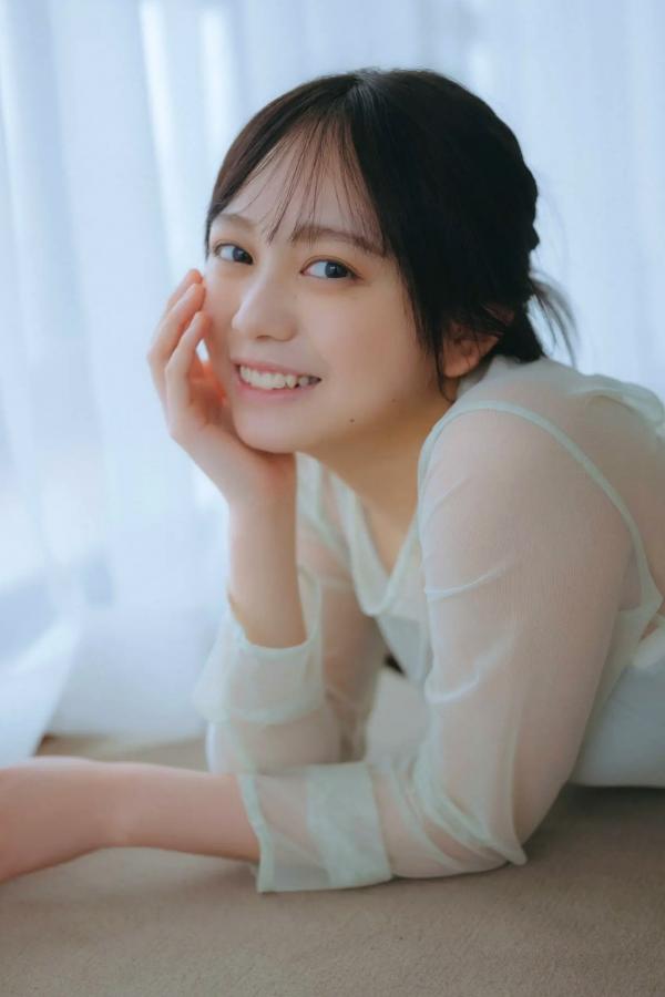  蓬莱舞 - 蒼い音 vol.2 豪華版 日系清纯美少女白色内衣私房写真 治愈系性感图集第5张图片