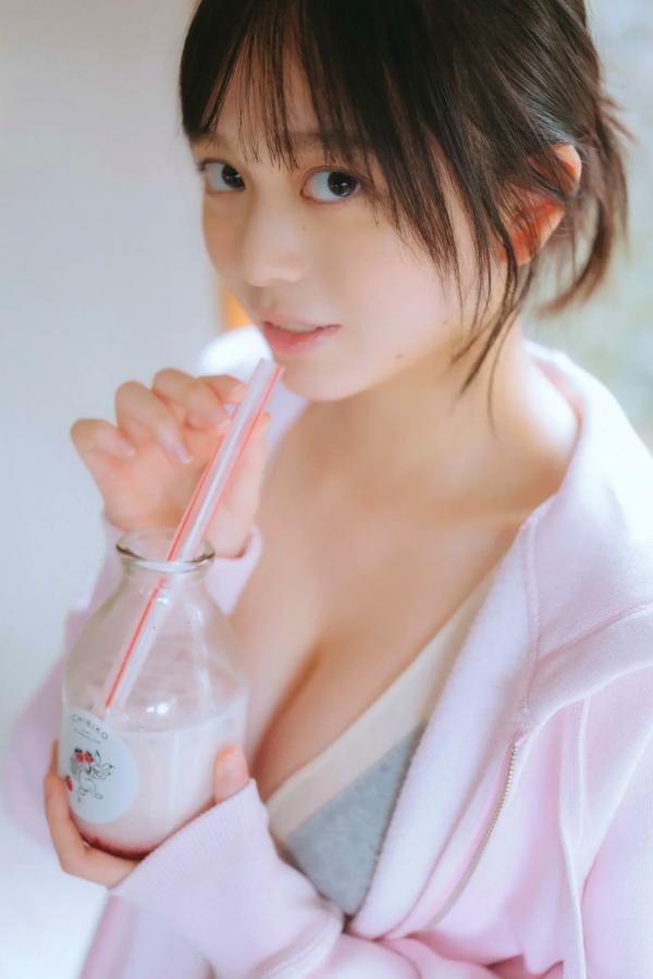   蓬莱舞 - 蒼い音 vol.2 豪華版 日系清纯美少女白色内衣私房写真 治愈系性感图集第20张图片