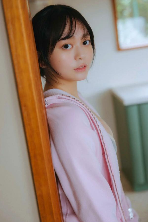   蓬莱舞 - 蒼い音 vol.2 豪華版 日系清纯美少女白色内衣私房写真 治愈系性感图集第29张图片