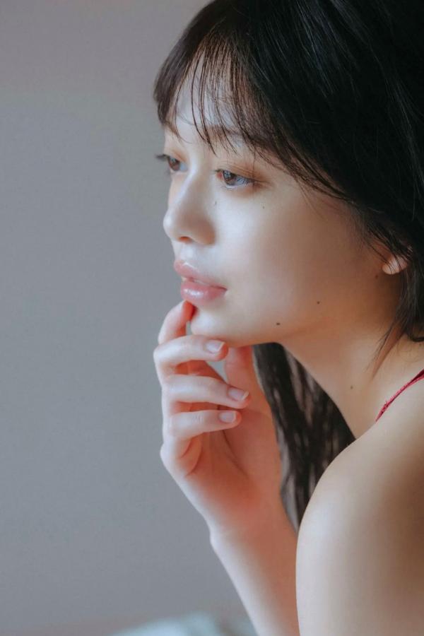   蓬莱舞 - 蒼い音 vol.2 豪華版 日系清纯美少女白色内衣私房写真 治愈系性感图集第69张图片