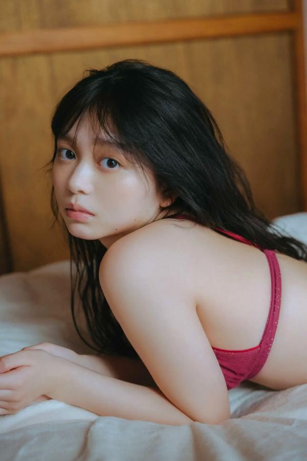   蓬莱舞 - 蒼い音 vol.2 豪華版 日系清纯美少女白色内衣私房写真 治愈系性感图集第73张图片
