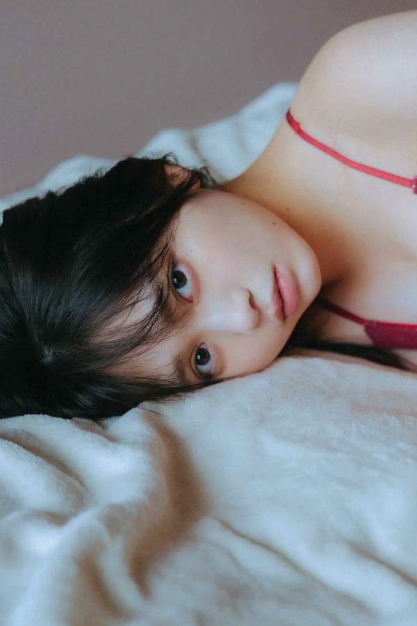   蓬莱舞 - 蒼い音 vol.2 豪華版 日系清纯美少女白色内衣私房写真 治愈系性感图集第79张图片