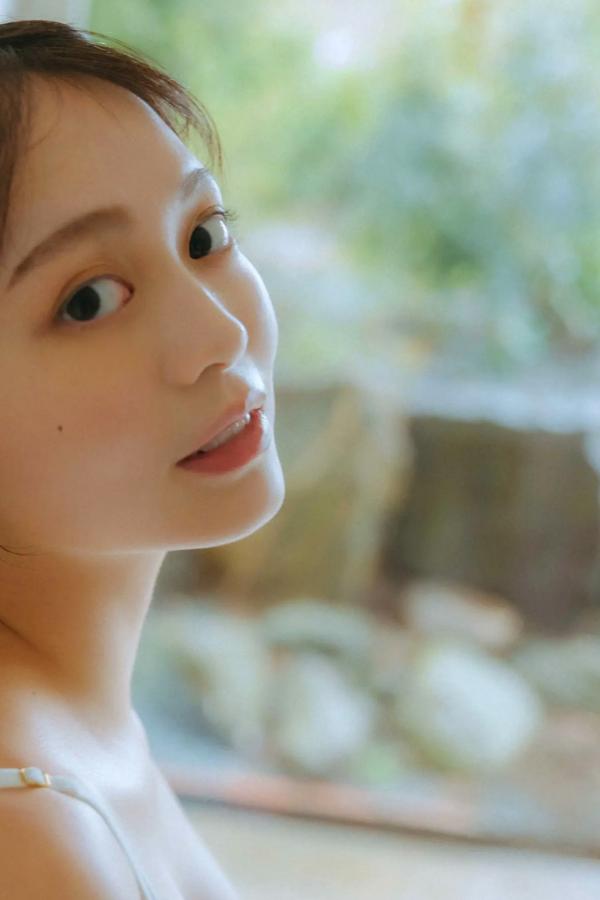   蓬莱舞 - 蒼い音 vol.2 豪華版 日系清纯美少女白色内衣私房写真 治愈系性感图集第94张图片