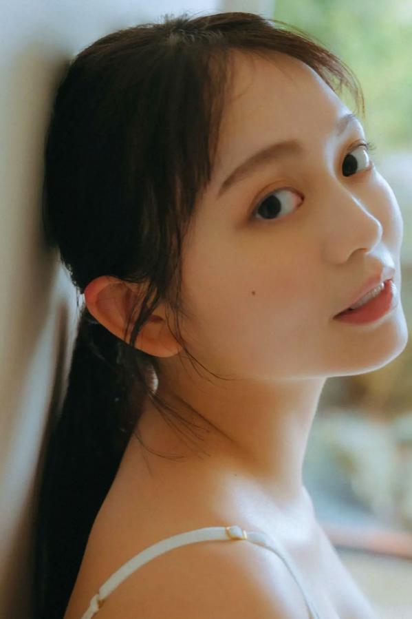   蓬莱舞 - 蒼い音 vol.2 豪華版 日系清纯美少女白色内衣私房写真 治愈系性感图集第95张图片