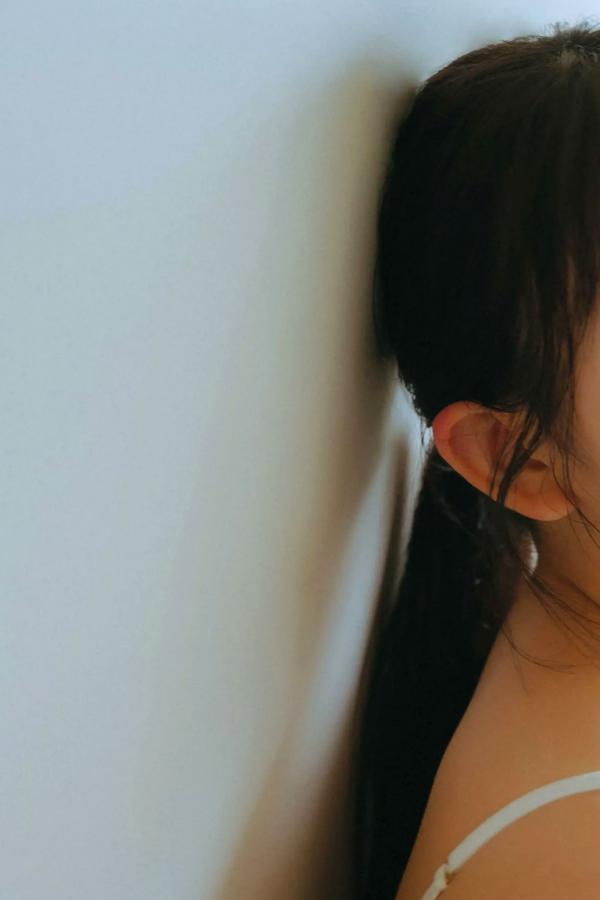   蓬莱舞 - 蒼い音 vol.2 豪華版 日系清纯美少女白色内衣私房写真 治愈系性感图集第96张图片