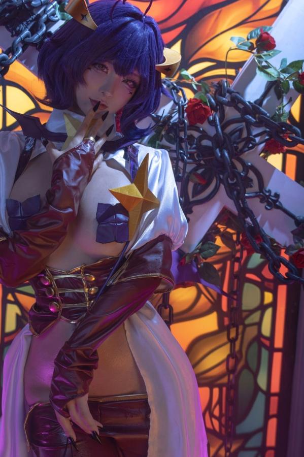   蠢沫沫-柊舞缇娜 魔法少女COS大尺度性感美臀诱惑写真第37张图片