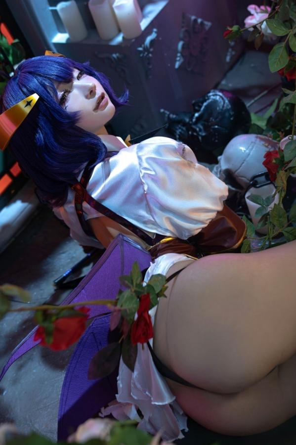   蠢沫沫-柊舞缇娜 魔法少女COS大尺度性感美臀诱惑写真第60张图片