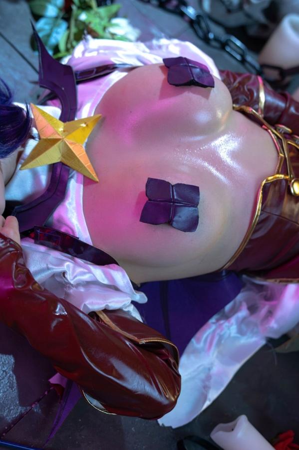   蠢沫沫-柊舞缇娜 魔法少女COS大尺度性感美臀诱惑写真第66张图片