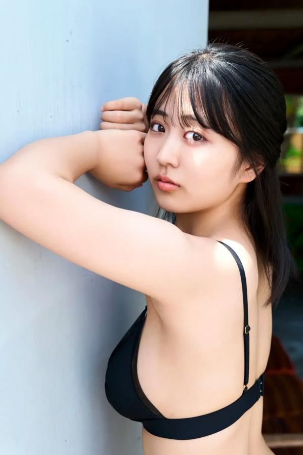   福井梨莉華 - Pure Gift vol.1 日系清纯性感黑色内衣私房写真第56张图片