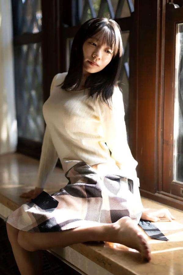   椿野ゆうこ - お天気お姉さんの秘密 vol.1 阳光居室蕾丝内衣清纯诱惑私房写真第18张图片