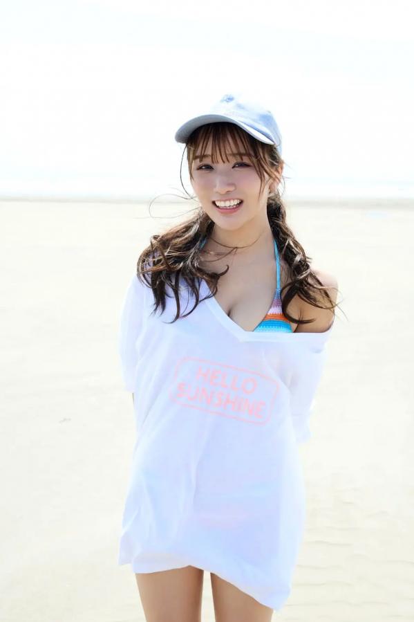   《森脇梨々夏 - ピュアと小悪魔、どっちが好き？ vol.1》日本清纯甜美居家与海边比基尼写真第31张图片
