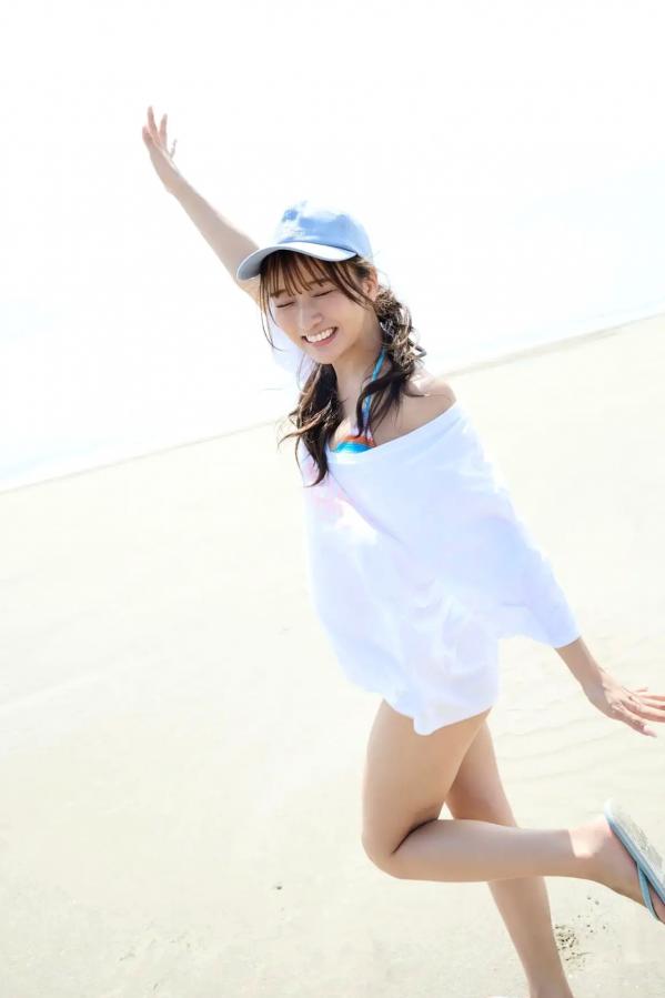   《森脇梨々夏 - ピュアと小悪魔、どっちが好き？ vol.1》日本清纯甜美居家与海边比基尼写真第34张图片