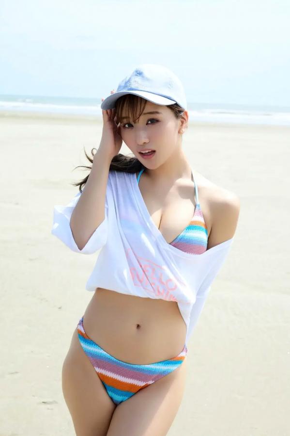   《森脇梨々夏 - ピュアと小悪魔、どっちが好き？ vol.1》日本清纯甜美居家与海边比基尼写真第36张图片