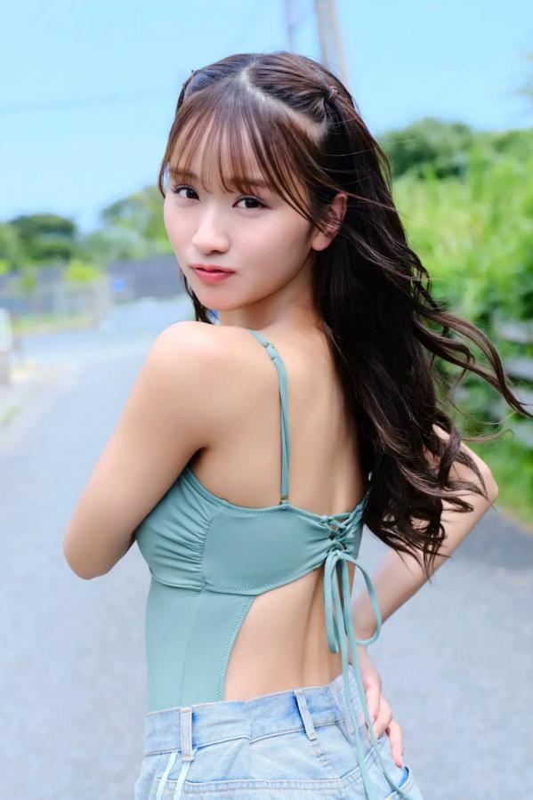   《森脇梨々夏 - ピュアと小悪魔、どっちが好き？ vol.1》日本清纯甜美居家与海边比基尼写真第56张图片