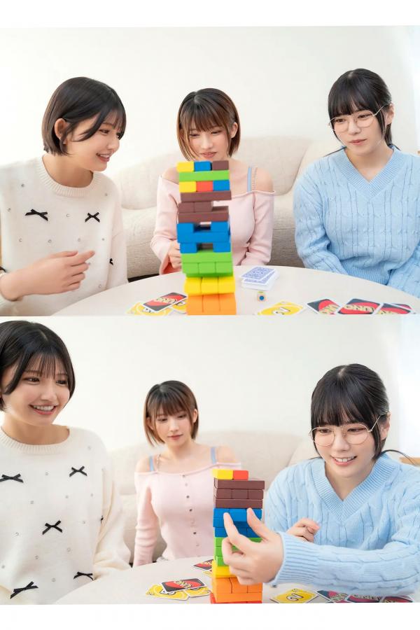   えなこ x 東雲うみ x 南あみ - チームかわいい 日本性感比基尼女神浴室写真第44张图片