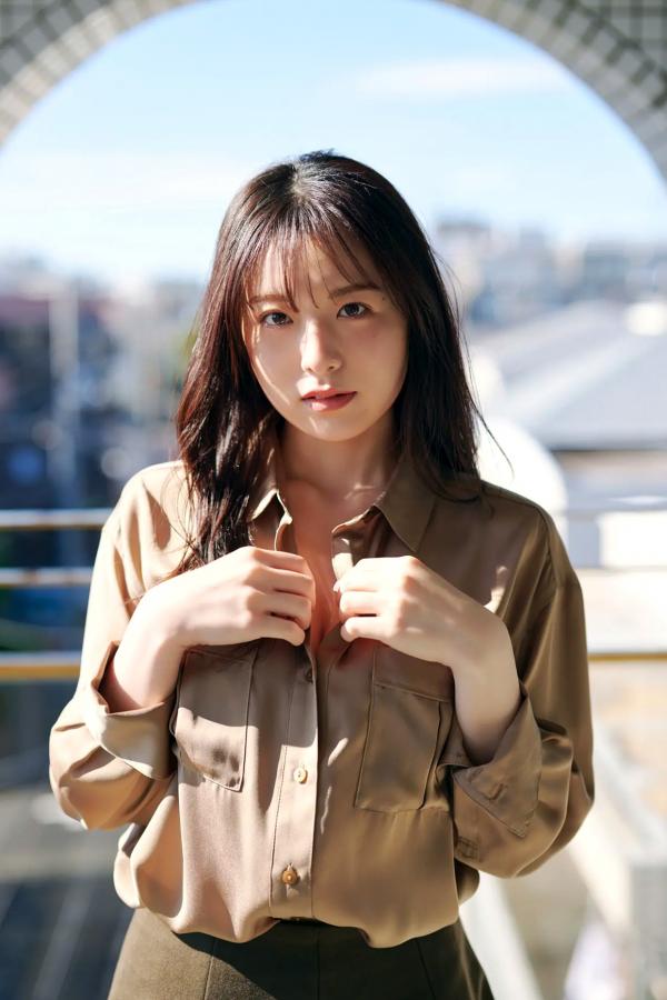   西野夢菜 - このFカップ、プルい 日本性感女神室内酒红内衣私房写真第6张图片