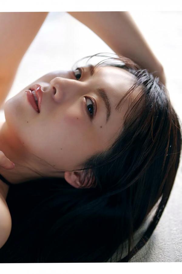   西野夢菜 - このFカップ、プルい 日本性感女神室内酒红内衣私房写真第57张图片