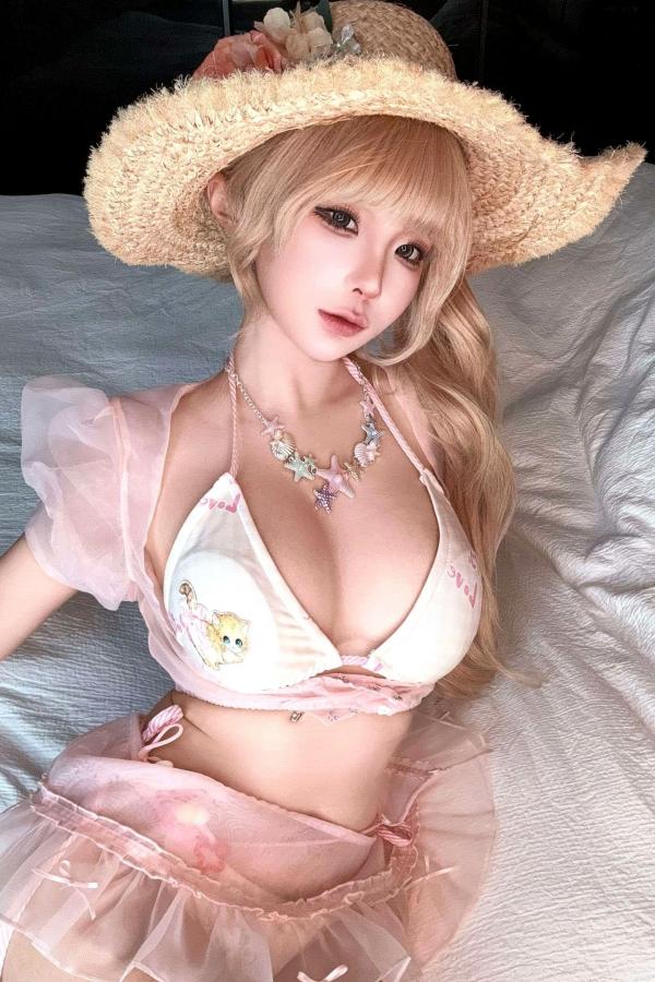 蠢沫沫  《蠢沫沫-自拍3月》甜美泳装与黑色内衣性感私房照第108张图片