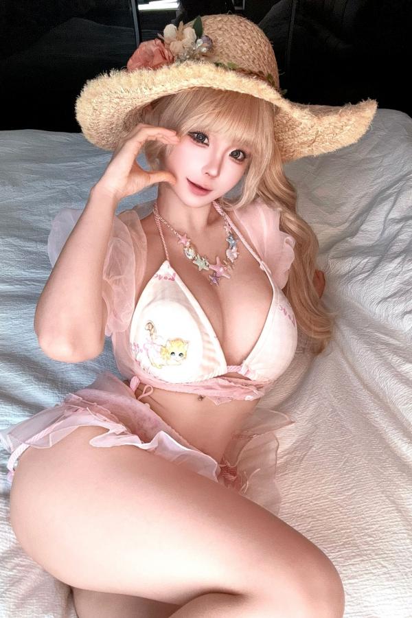 蠢沫沫  《蠢沫沫-自拍3月》甜美泳装与黑色内衣性感私房照第110张图片