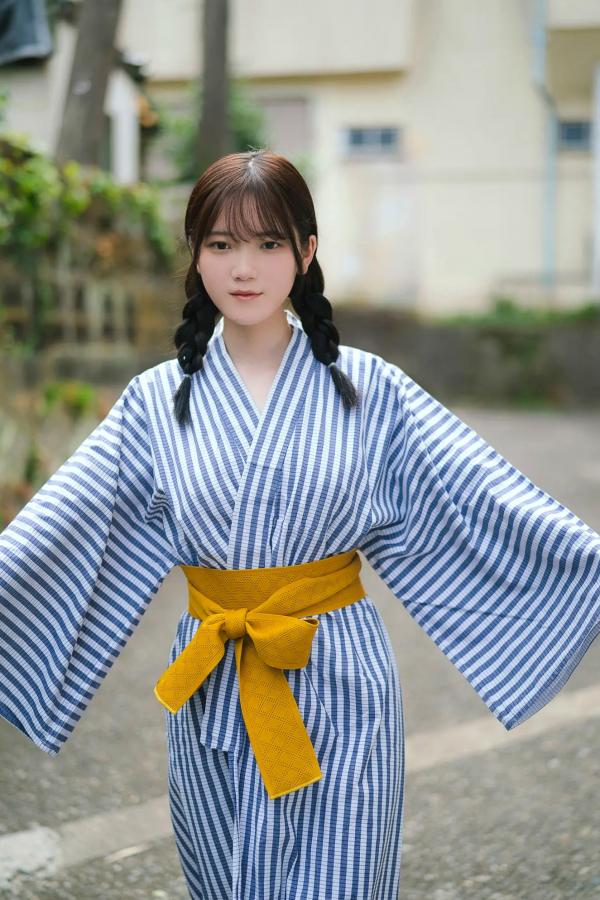   ちーまき - 秘めごと。日系和服私房诱惑 童颜巨乳性感写真第18张图片