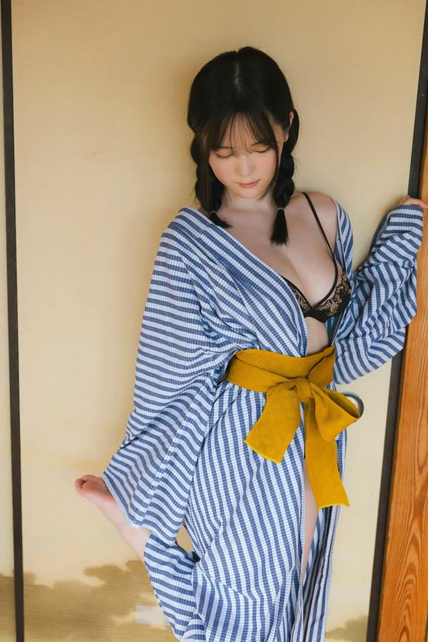   ちーまき - 秘めごと。日系和服私房诱惑 童颜巨乳性感写真第34张图片