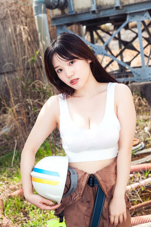   堀みなみ - 聖なるHカップ vol.3 日本童颜巨乳女神阳光户外比基尼写真第4张图片