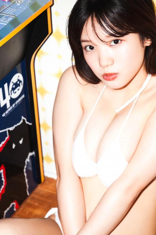   堀みなみ - 聖なるHカップ vol.3 日本童颜巨乳女神阳光户外比基尼写真第11张图片