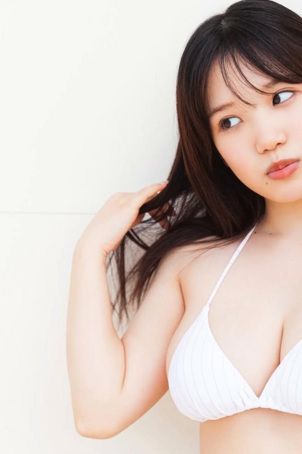   堀みなみ - 聖なるHカップ vol.3 日本童颜巨乳女神阳光户外比基尼写真第30张图片