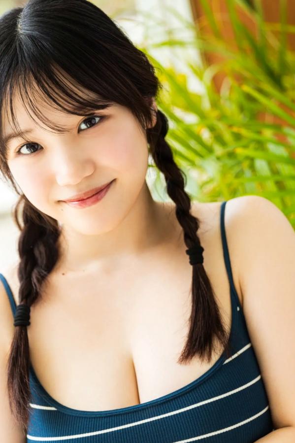   堀みなみ - 聖なるHカップ vol.3 日本童颜巨乳女神阳光户外比基尼写真第42张图片