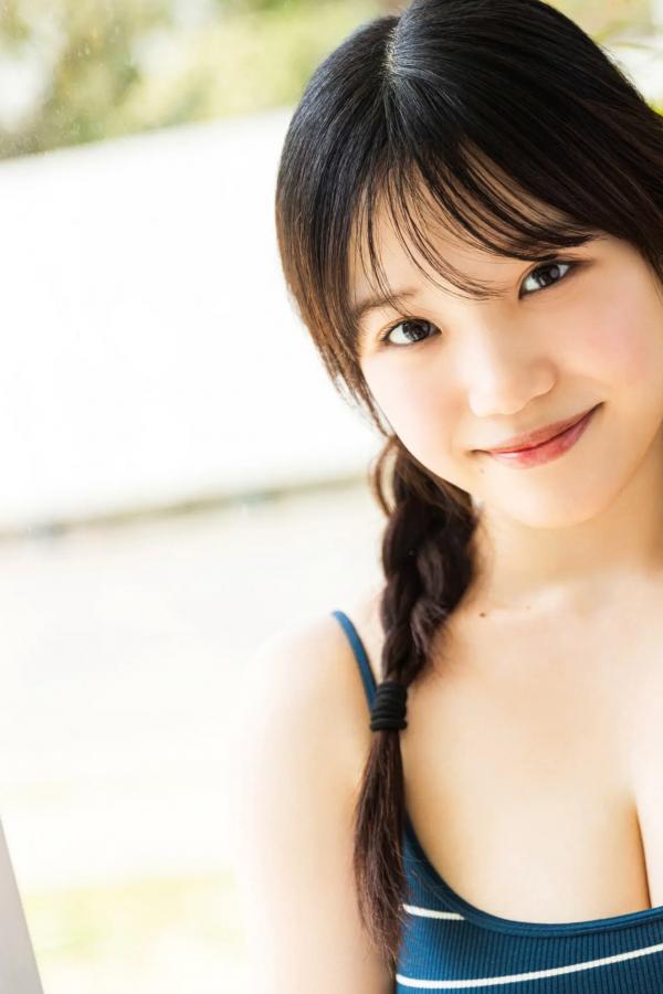  堀みなみ - 聖なるHカップ vol.3 日本童颜巨乳女神阳光户外比基尼写真第43张图片