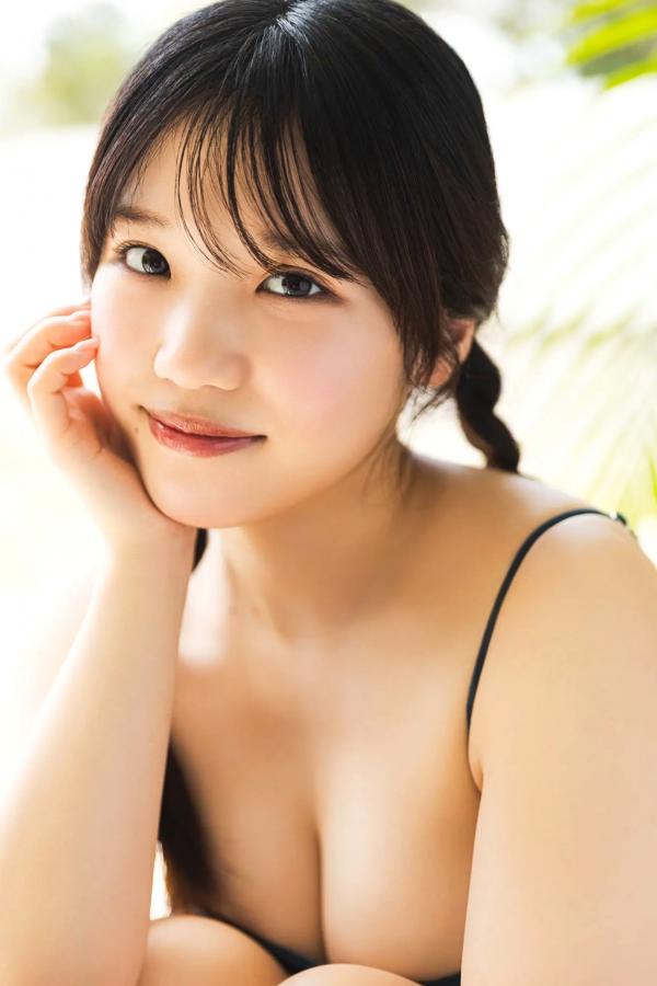   堀みなみ - 聖なるHカップ vol.3 日本童颜巨乳女神阳光户外比基尼写真第49张图片