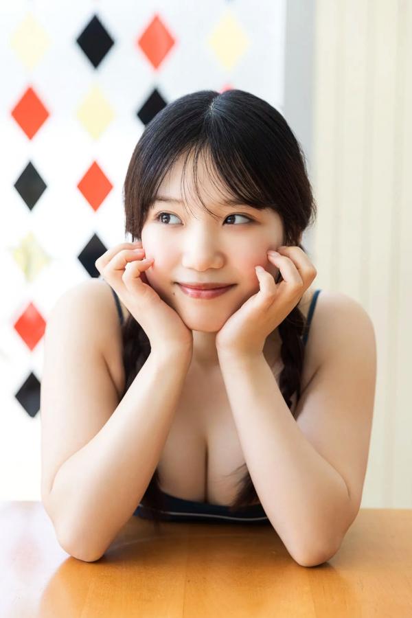   堀みなみ - 聖なるHカップ vol.3 日本童颜巨乳女神阳光户外比基尼写真第54张图片