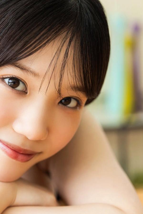   堀みなみ - 聖なるHカップ vol.3 日本童颜巨乳女神阳光户外比基尼写真第56张图片