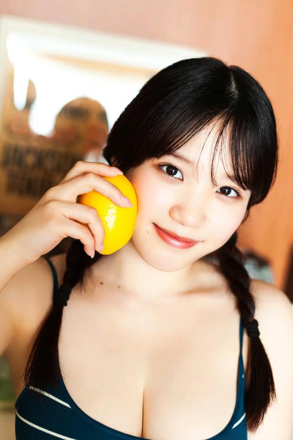  堀みなみ - 聖なるHカップ vol.3 日本童颜巨乳女神阳光户外比基尼写真第60张图片