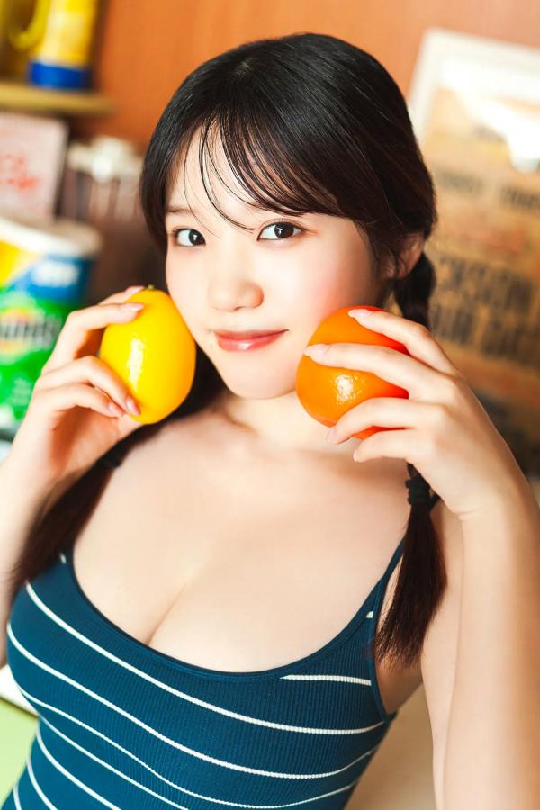   堀みなみ - 聖なるHカップ vol.3 日本童颜巨乳女神阳光户外比基尼写真第61张图片