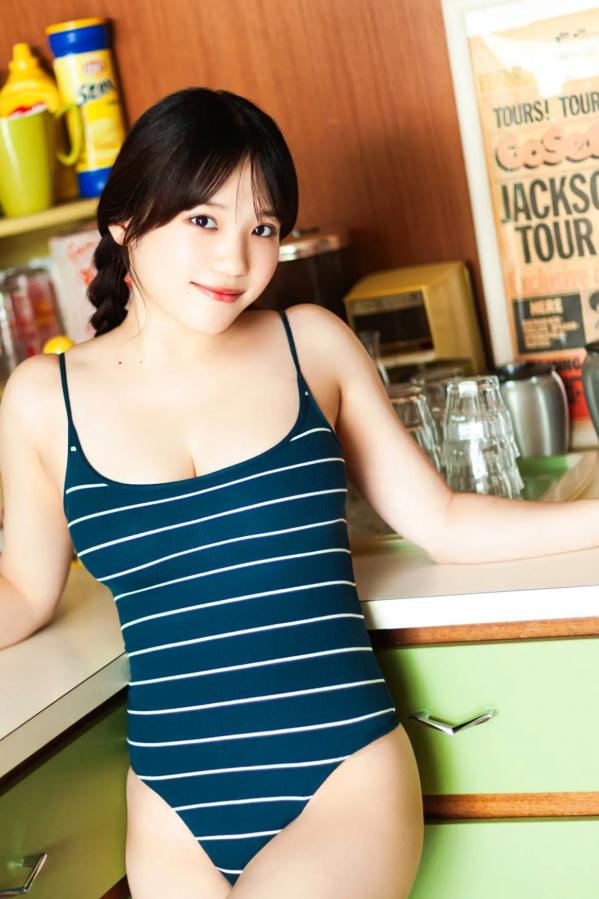   堀みなみ - 聖なるHカップ vol.3 日本童颜巨乳女神阳光户外比基尼写真第66张图片